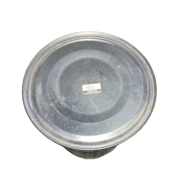 Folgers Mountain Grown Tin Metal Coffee Can w/ Lid COFFEE HOUSE- empty - Picture 7 of 15